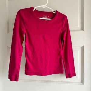 🔵 3 for $9 Old Navy Girls XS Long Sleeve Magenta